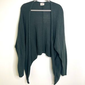 VINTAGE LA HEARTS PACSUN GREEN SWEATER CARDIGAN